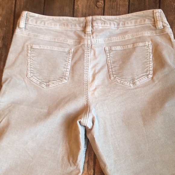 Sonoma Gray Corduroy Five Pocket Pants Sz 12P - Picture 4 of 4